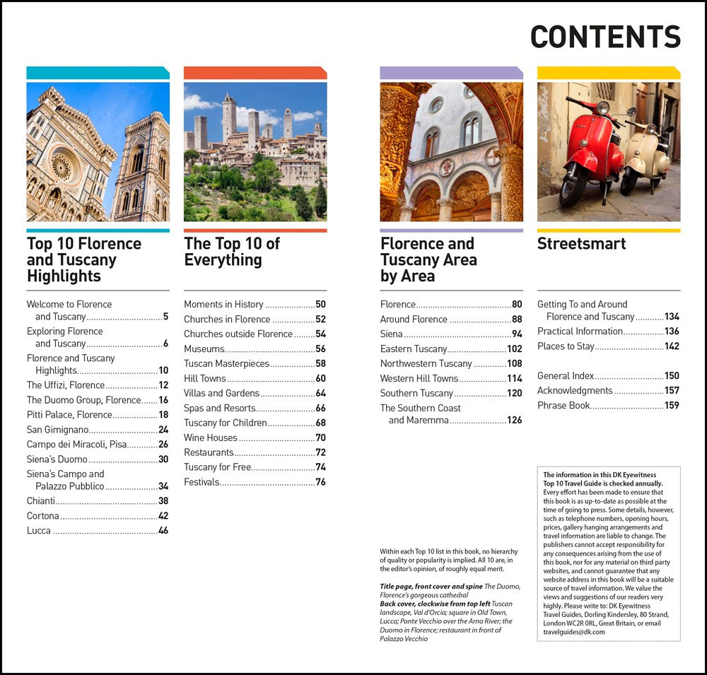 DK Eyewitness Top 10 Florence and Tuscany