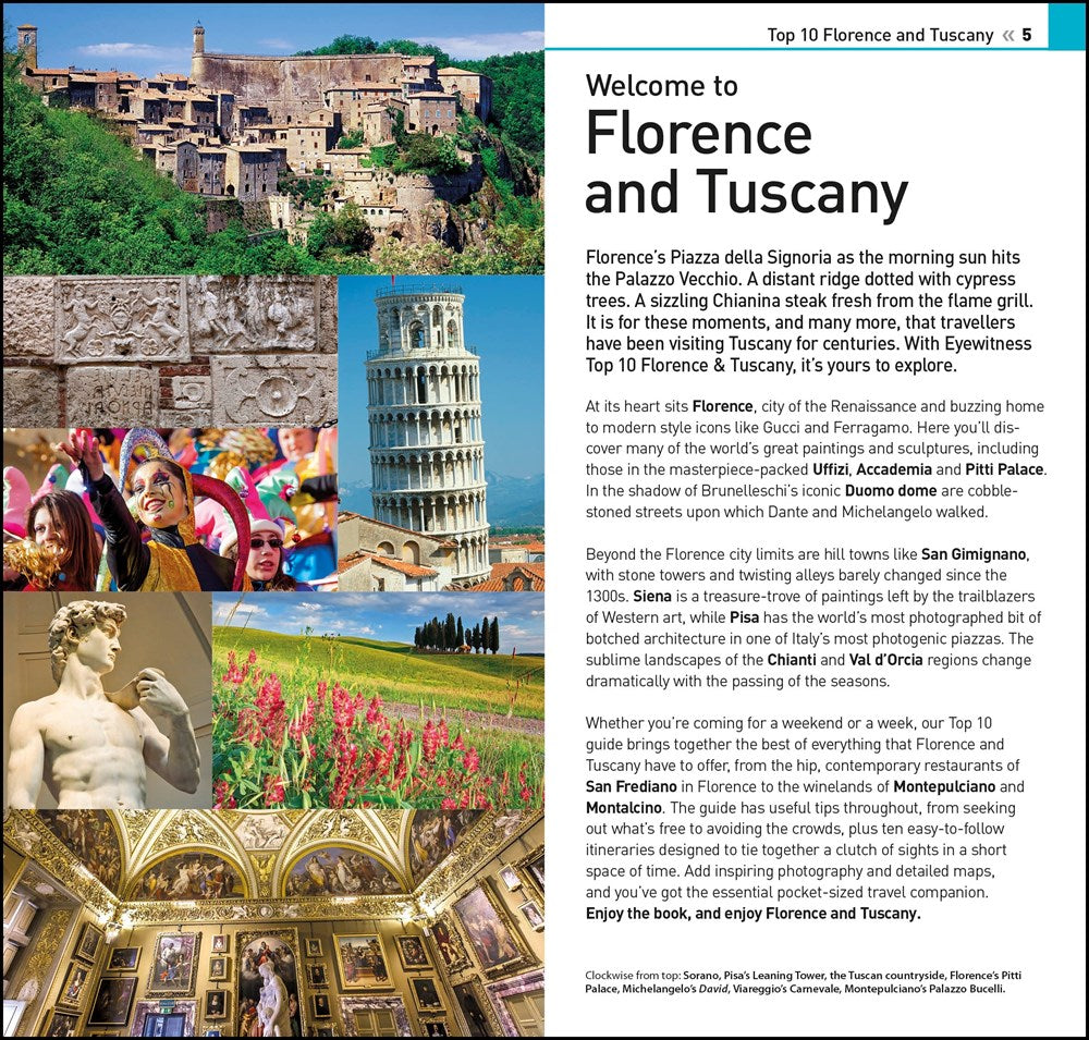 DK Eyewitness Top 10 Florence and Tuscany