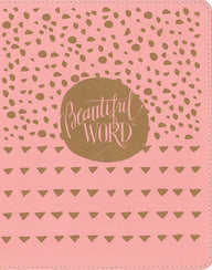 NIV, Beautiful Word Bible for Girls, Updated Edition, Leathersoft, Zippered, Pink, Red Letter, Comfort Print