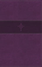 NRSV, Personal Size Large Print Bible with Apocrypha, Leathersoft, Purple, Comfort Print