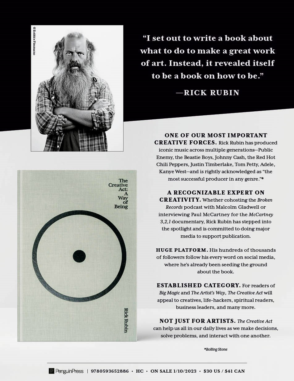 The Creative Act: A Way of Being