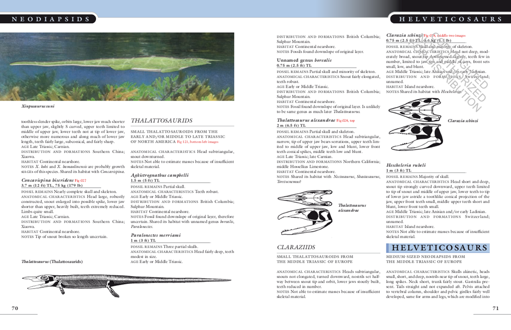 The Princeton Field Guide to Mesozoic Sea Reptiles