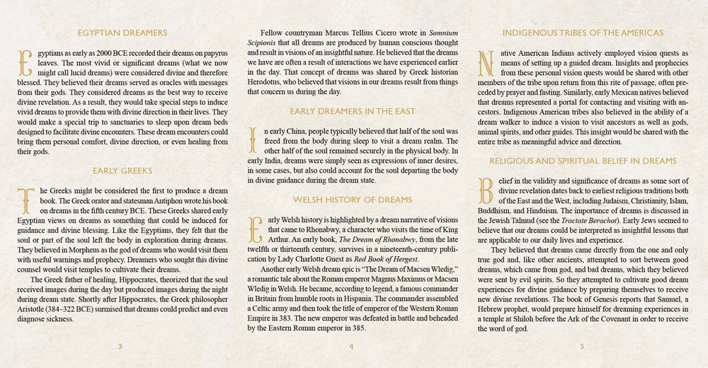 Ancient Wisdom Scrolls, Lucid Dreams