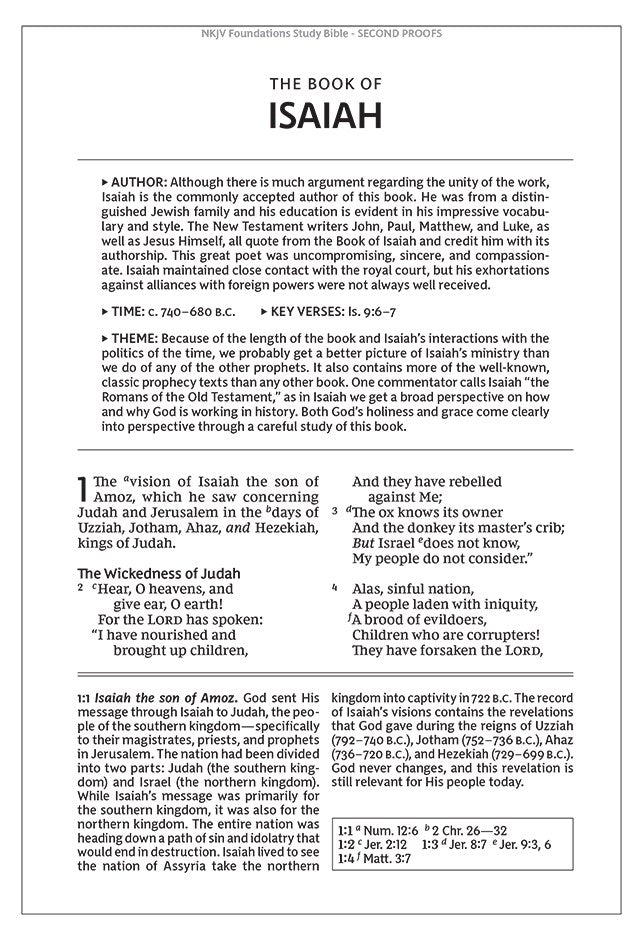 NKJV, Foundation Study Bible, Large Print, Hardcover, Red Letter, Comfort Print