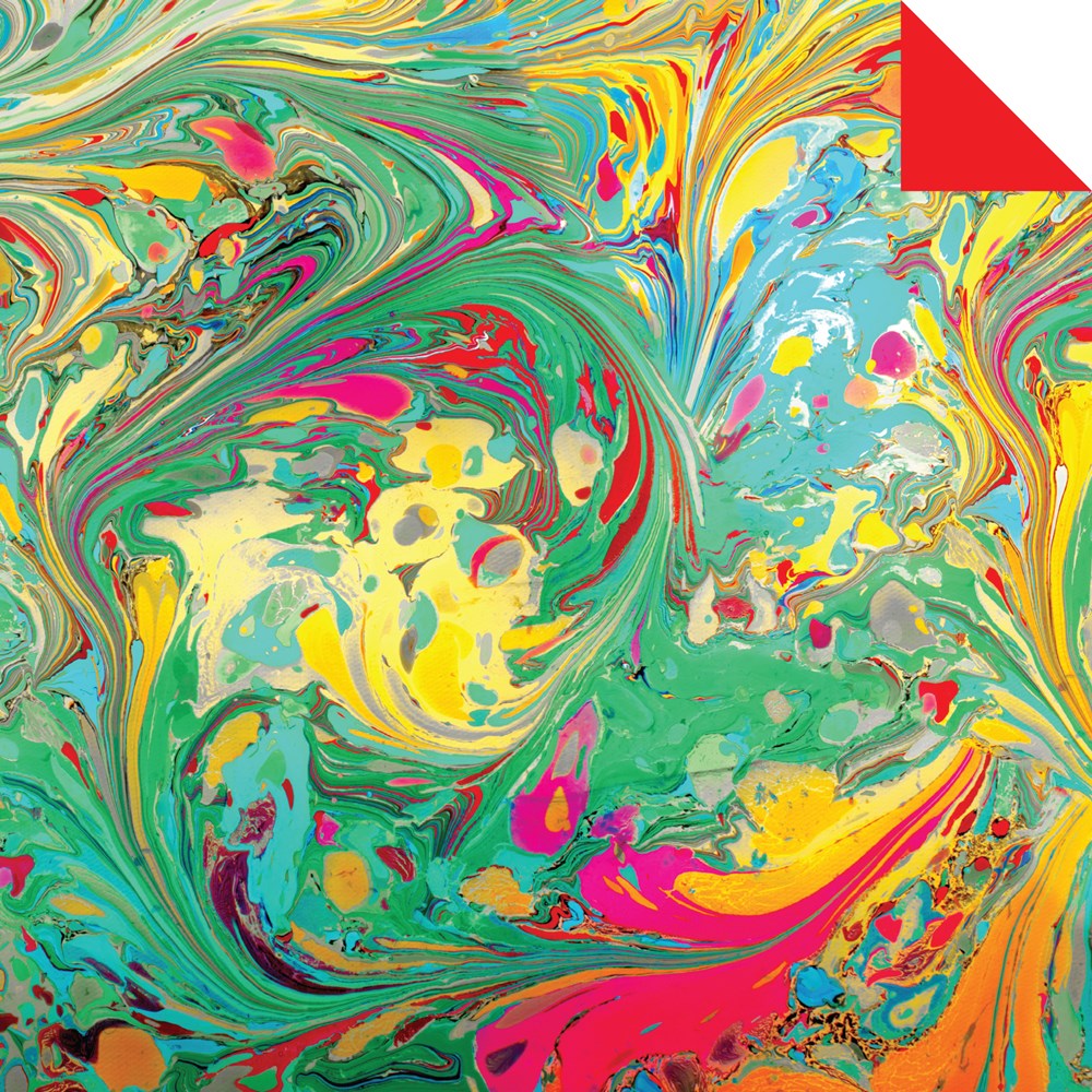 Origami Paper 200 sheets Marbled Patterns 6" (15 cm)