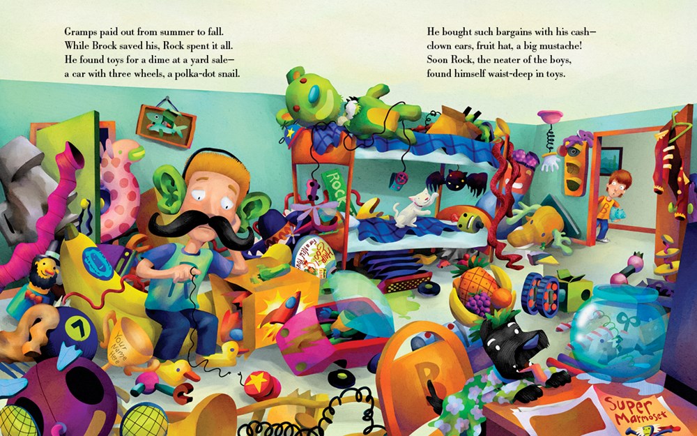 Rock, Brock, and the Savings Shock