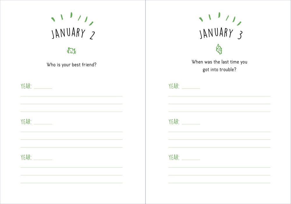 One Question a Day for Kids: A Three-Year Journal