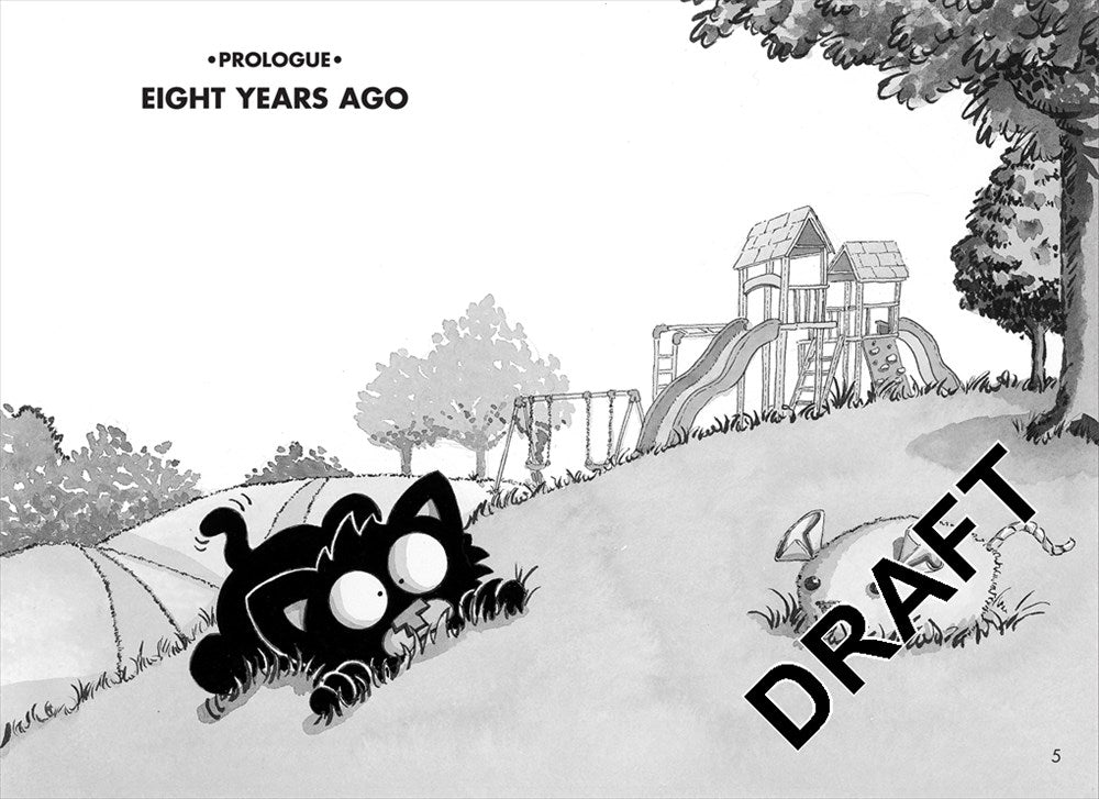 Bad Kitty: Kitten Trouble (paperback black-and-white edition)