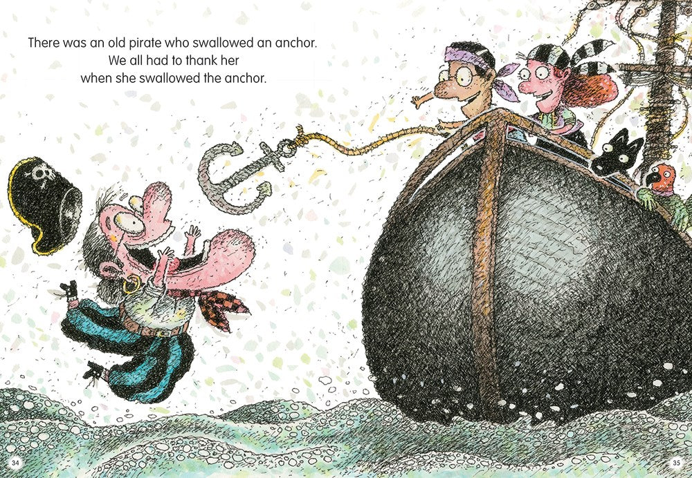 There Was an Old Pirate Who Swallowed a Map!