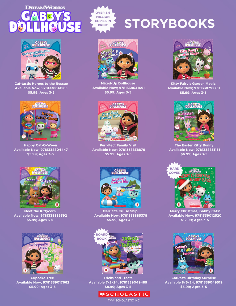 Mama & Baby Box's Crafty-riffic Activities (Gabby's Dollhouse)