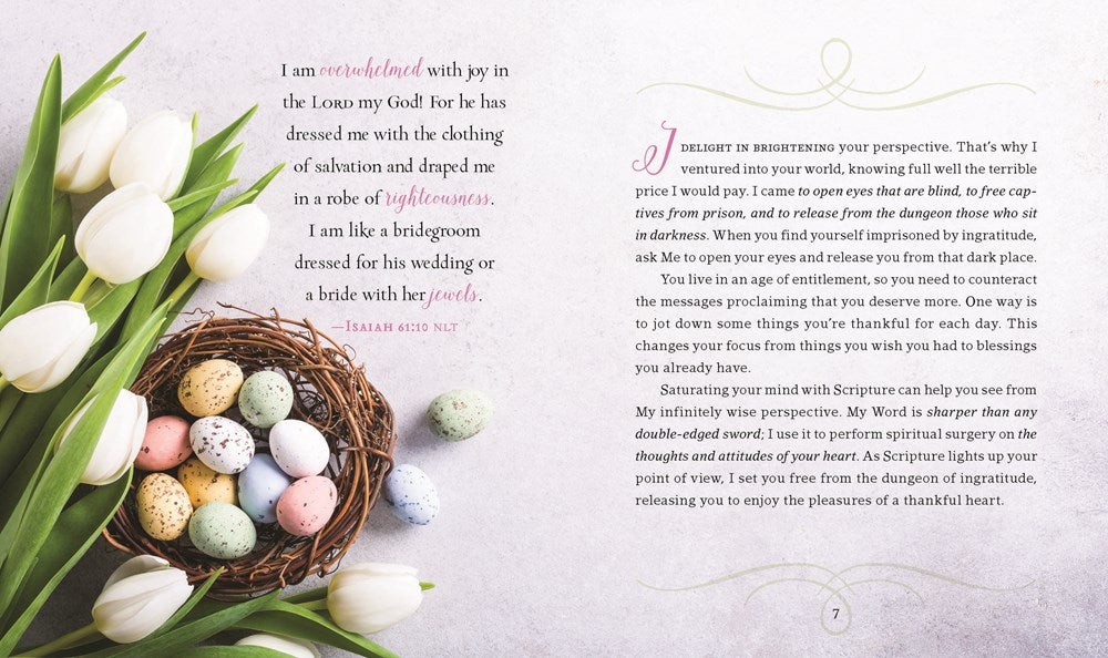 Jesus Calling for Easter, Padded Hardcover, with Full Scriptures