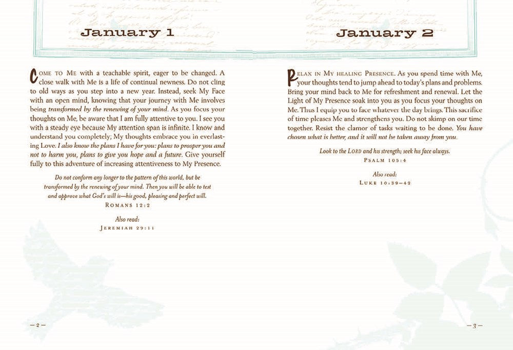 Jesus Calling, Teen Cover, with Scripture references