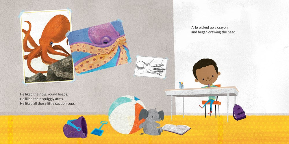 Arlo Draws an Octopus