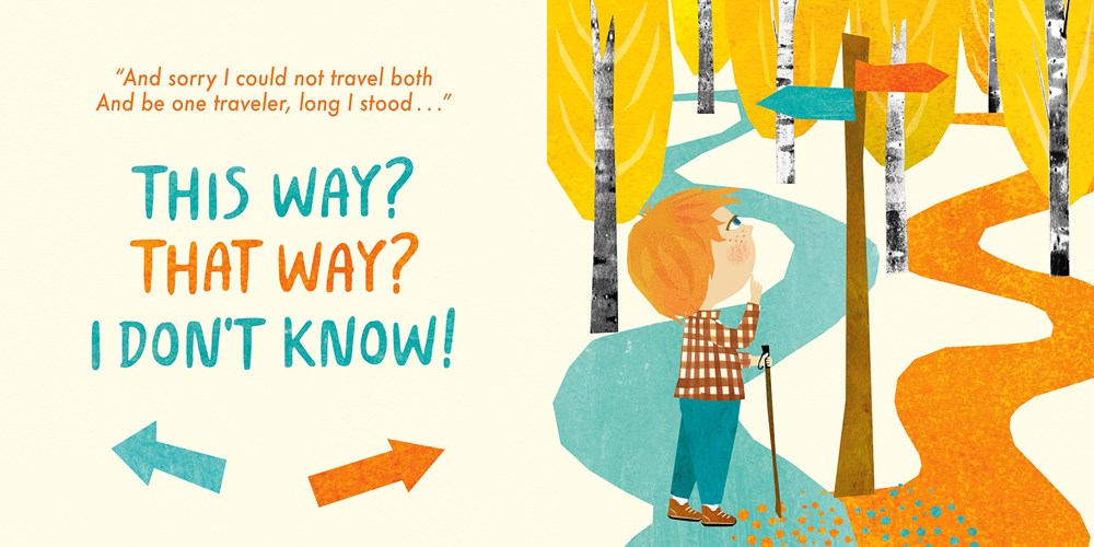 Little Poet Robert Frost: Two Roads