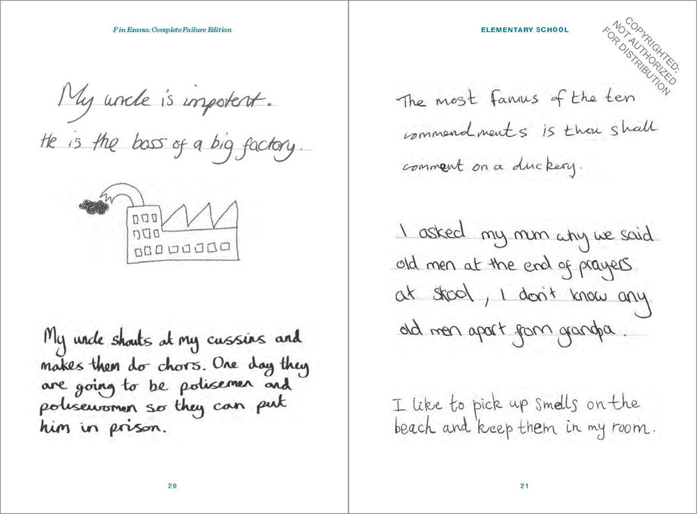 F in Exams: Complete Failure Edition