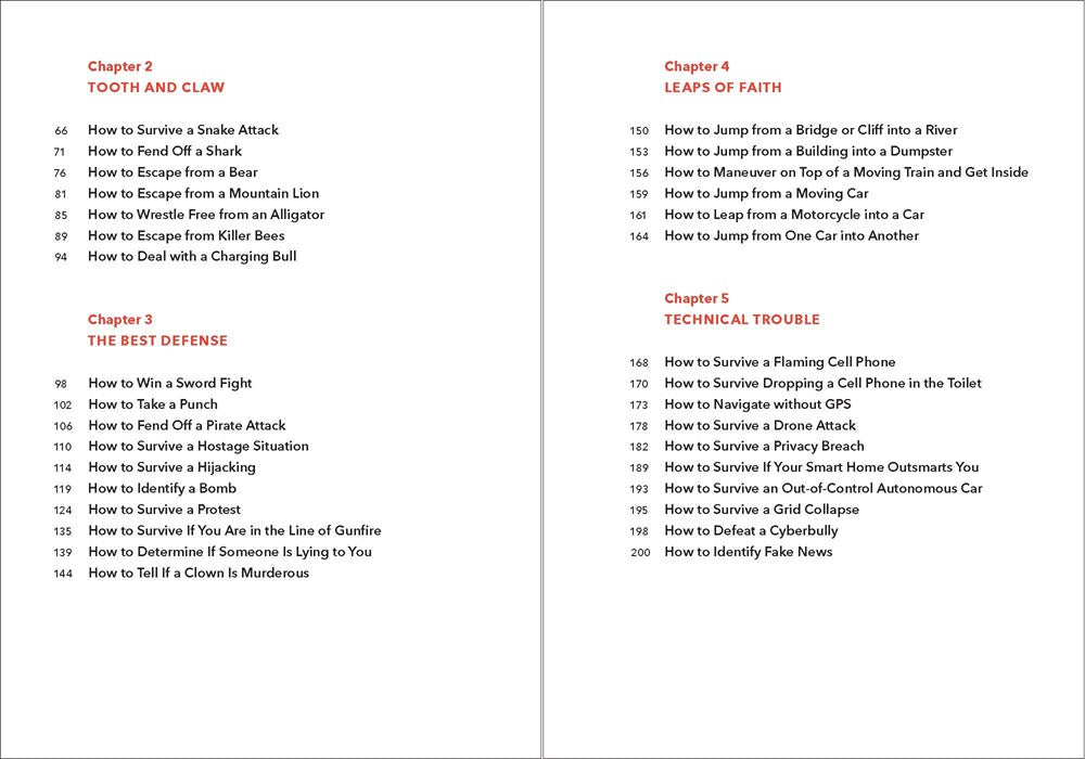 The NEW Worst-Case Scenario Survival Handbook