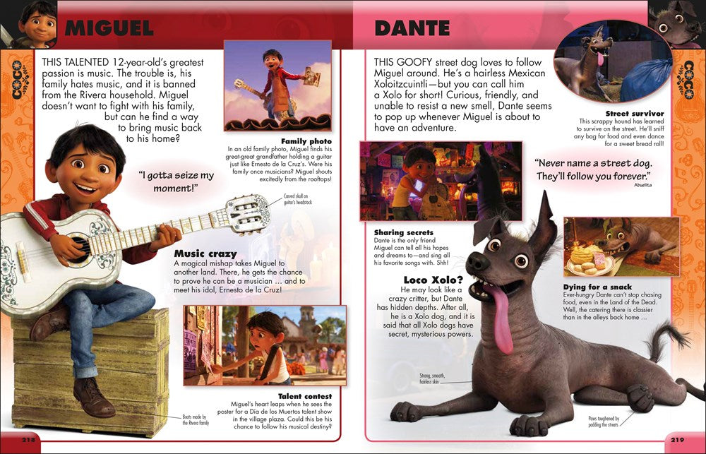 Disney Pixar Character Encyclopedia New Edition