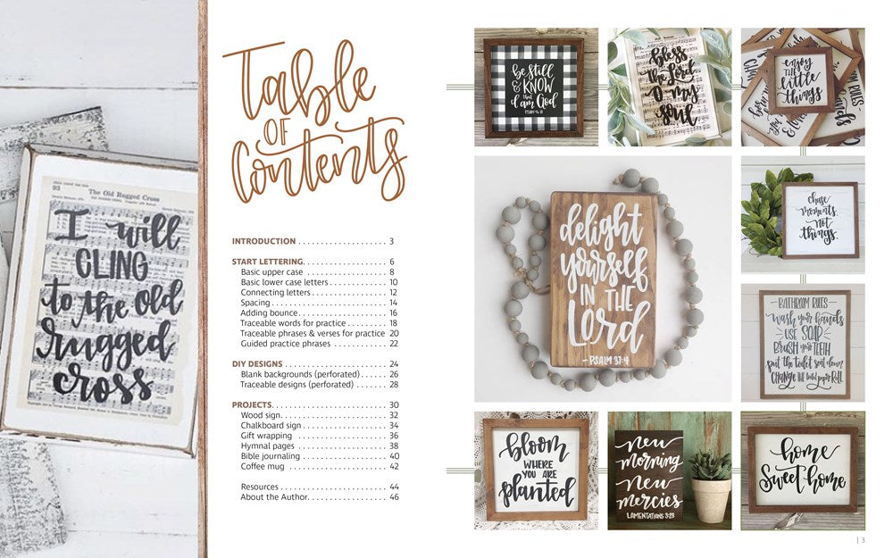 Lettering for Absolute Beginners Workbook