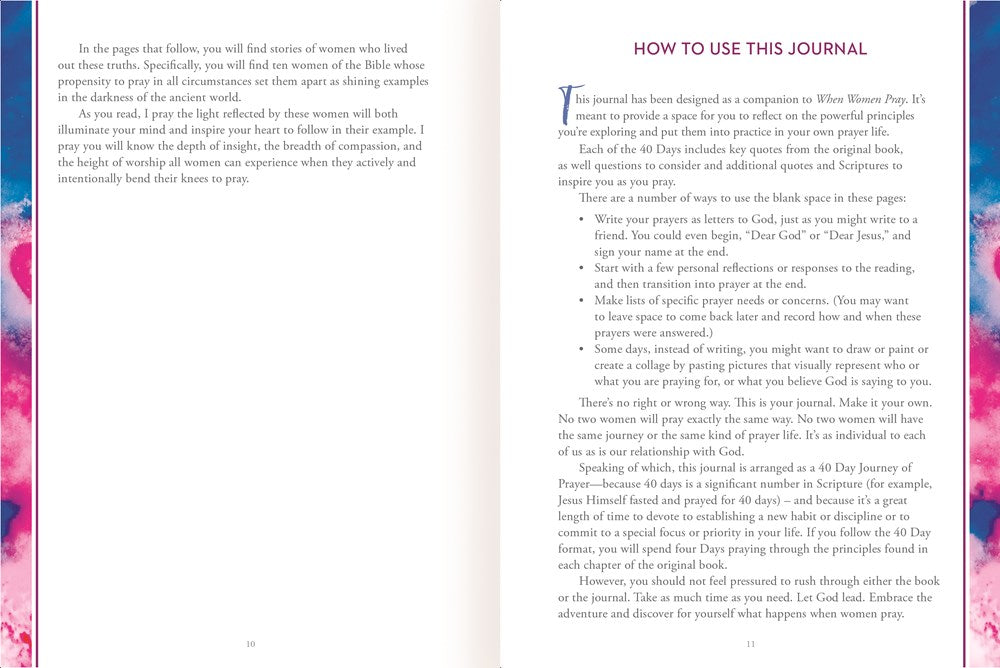 When a Woman Prays Journal