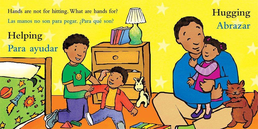 Hands Are Not for Hitting / Las manos no son para pegar Board Book