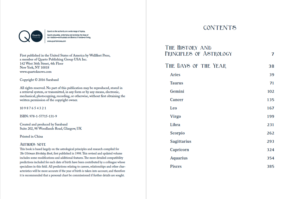 The Complete Book of Birthdays