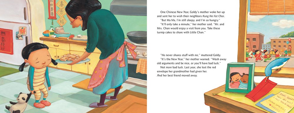 Goldy Luck and the Three Pandas