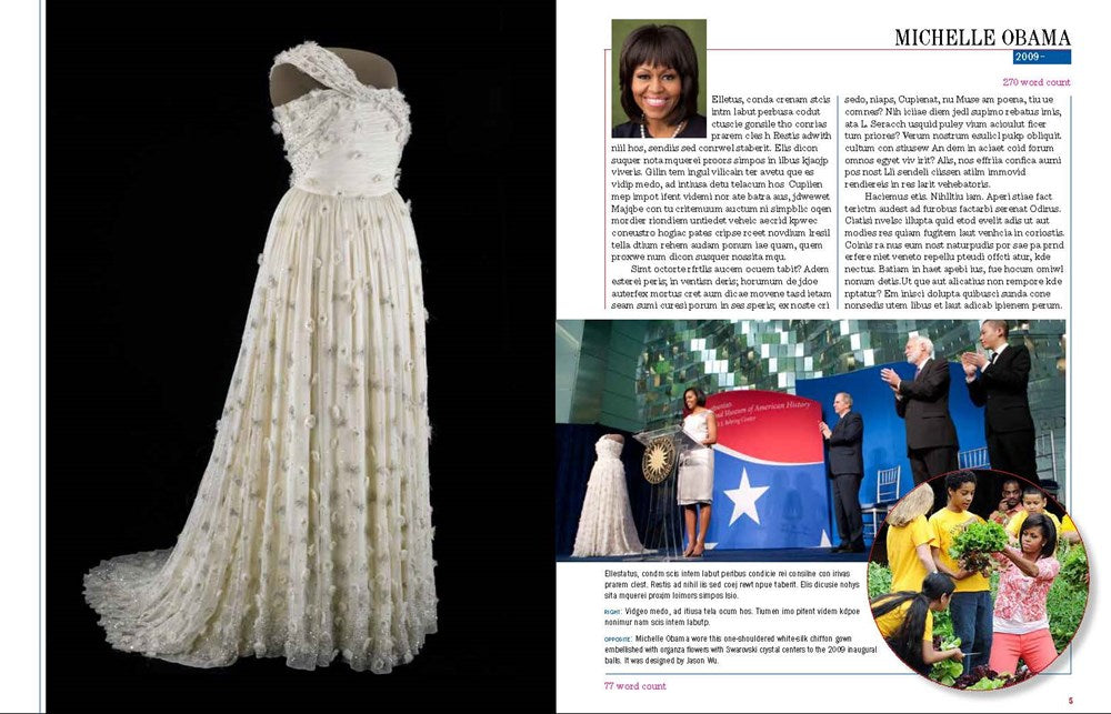 The Smithsonian First Ladies Collection