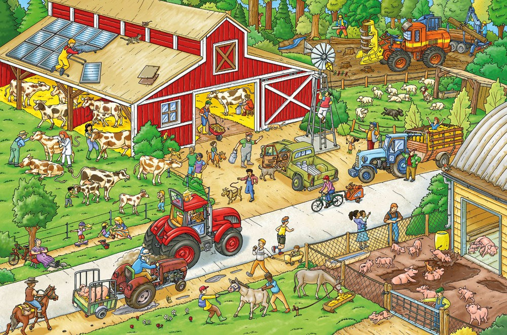 My Big Wimmelbook(r) - On the Farm