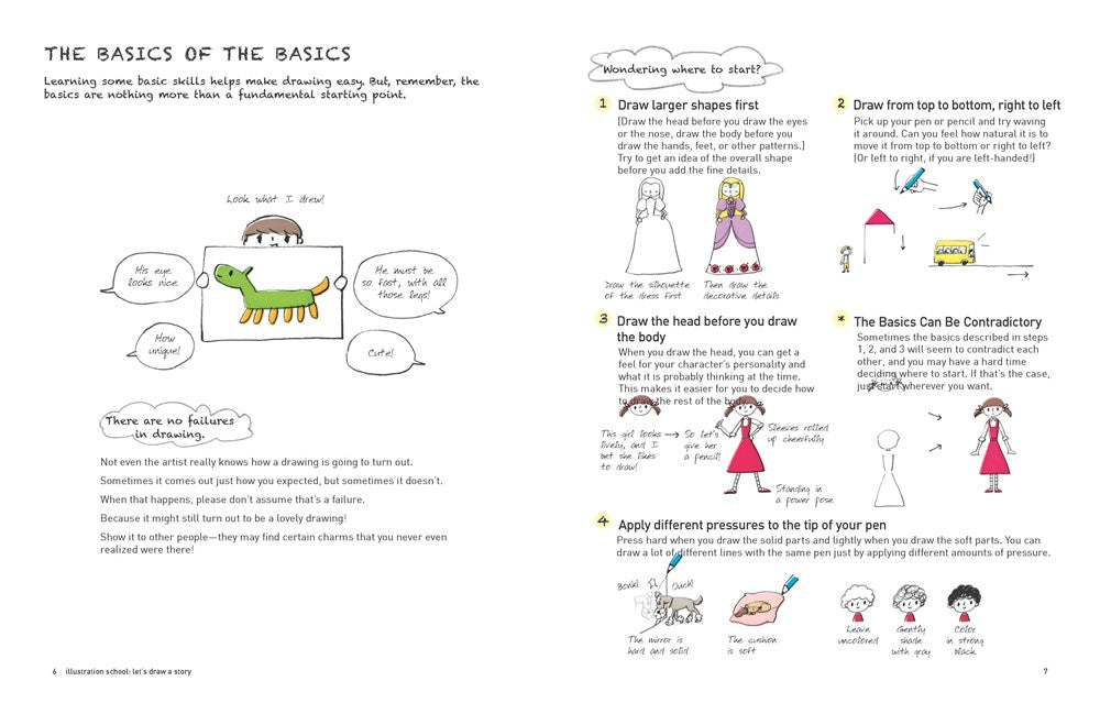 Illustration School: Let's Draw a Story