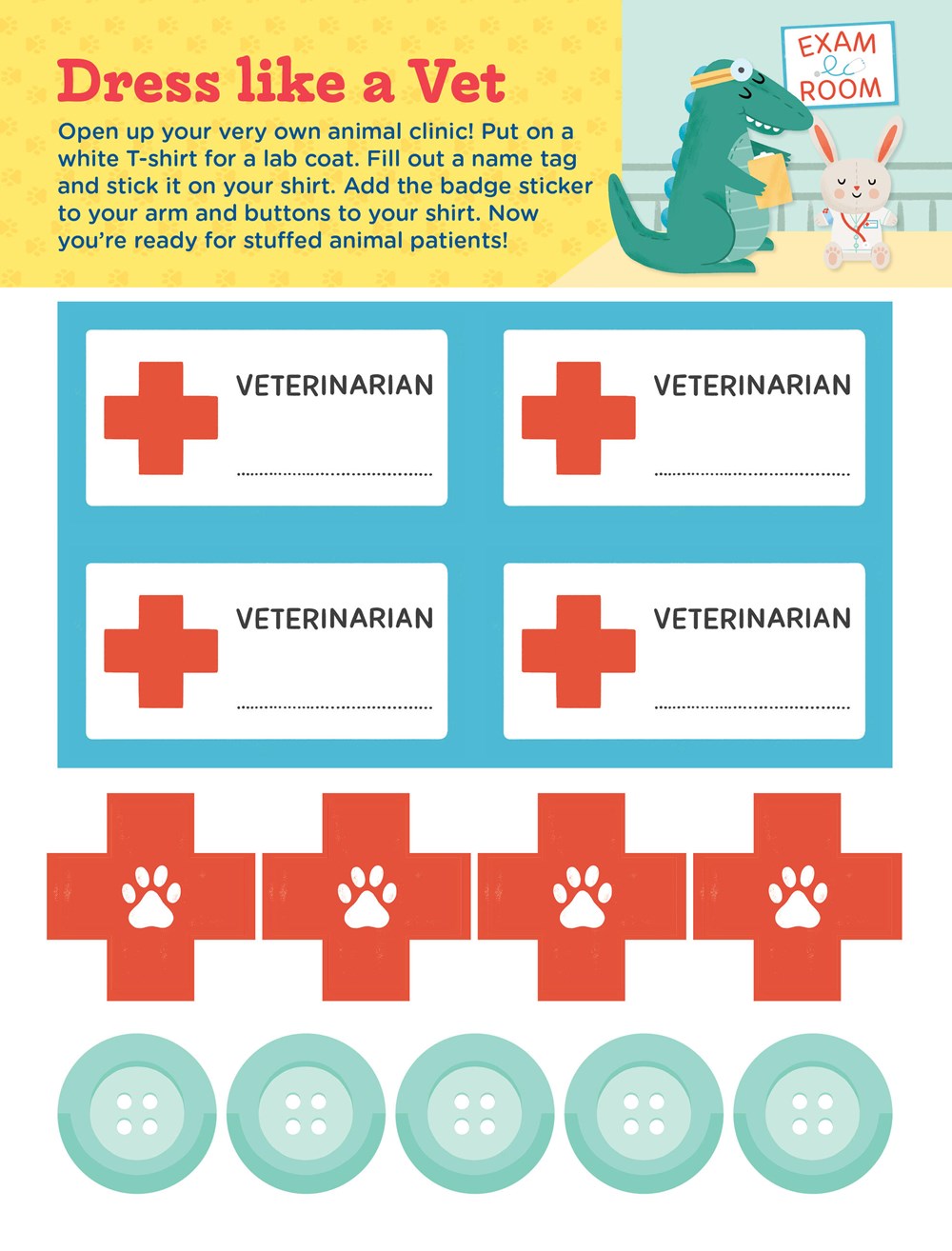 I Want to Be a Vet Activity Book