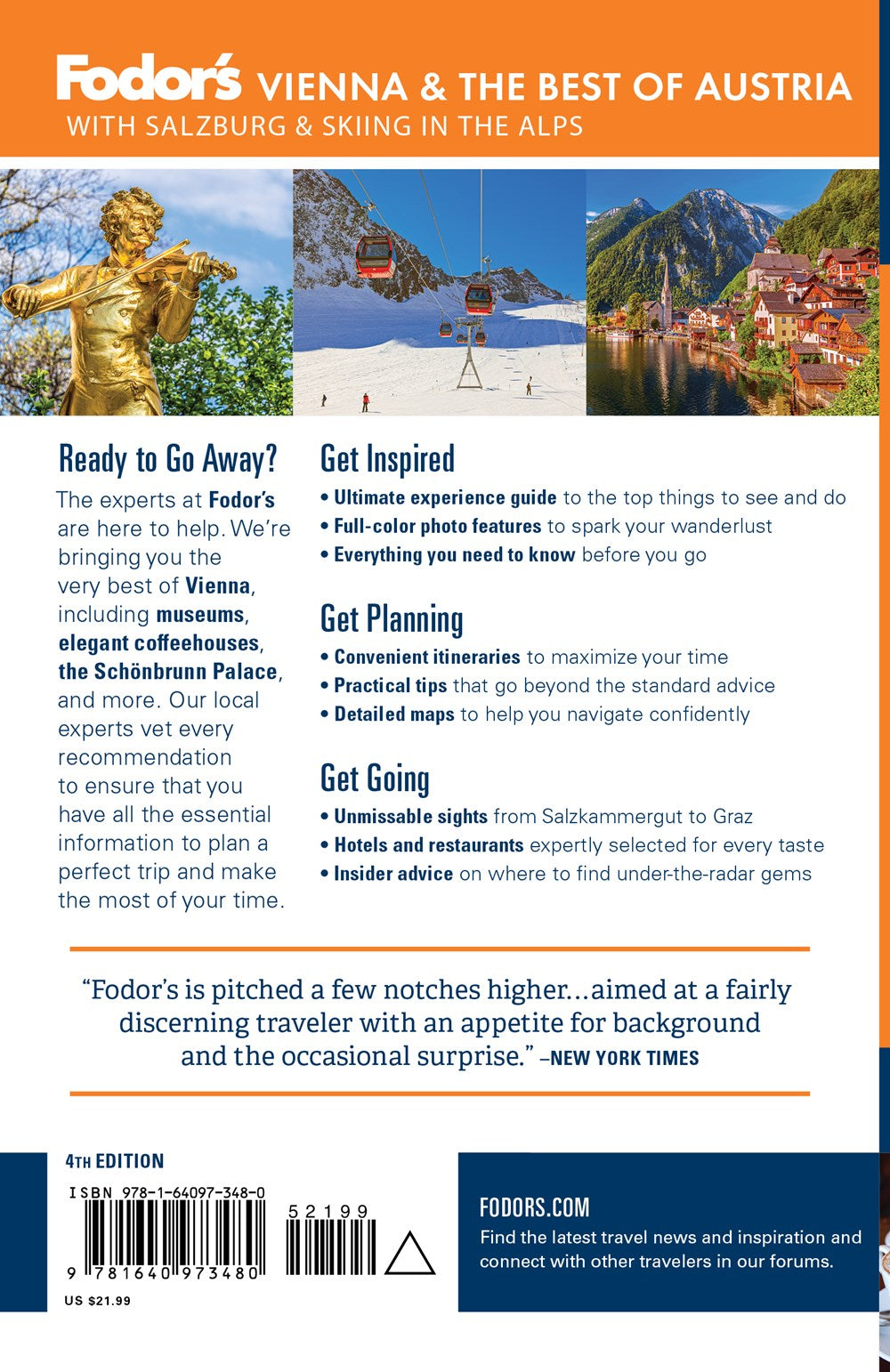 Fodor's Vienna & the Best of Austria