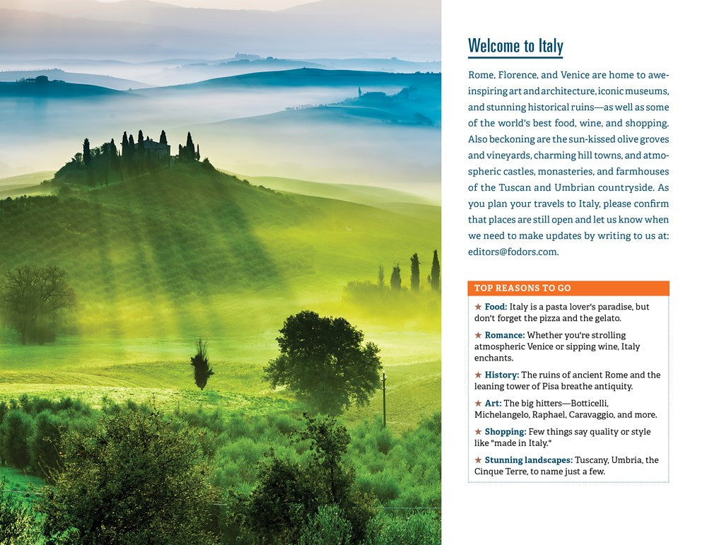 Fodor's Best of Italy