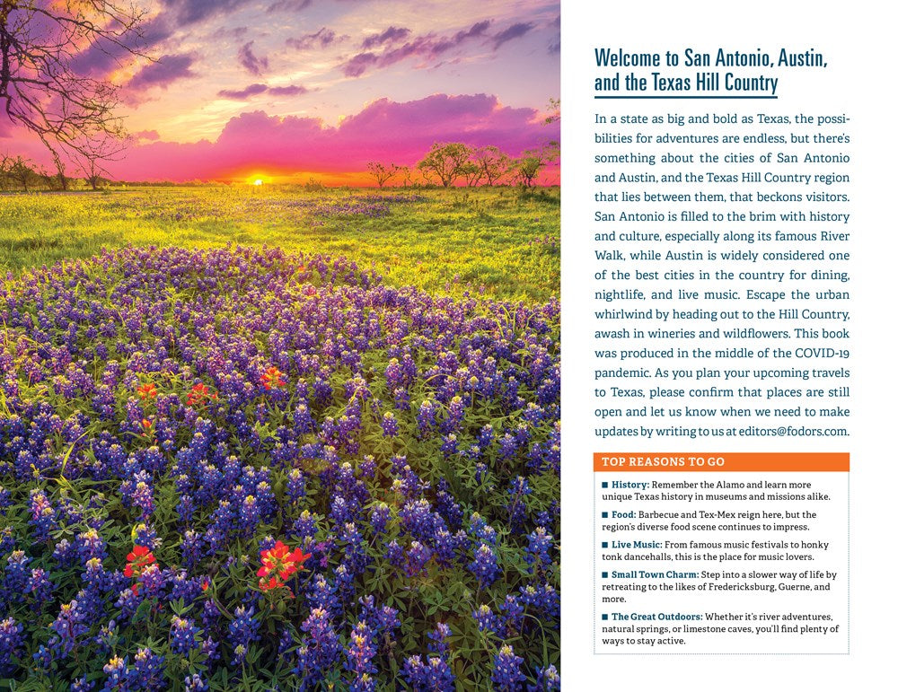 Fodor's San Antonio, Austin & the Texas Hill Country