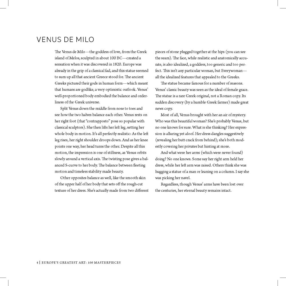 Europe's Top 100 Masterpieces