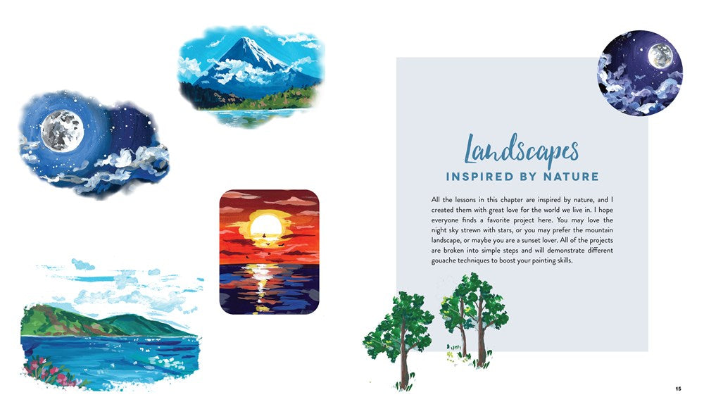 Gouache in 4 Easy Steps