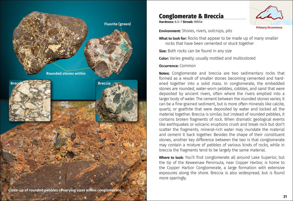 Lake Superior Rocks & Minerals Field Guide