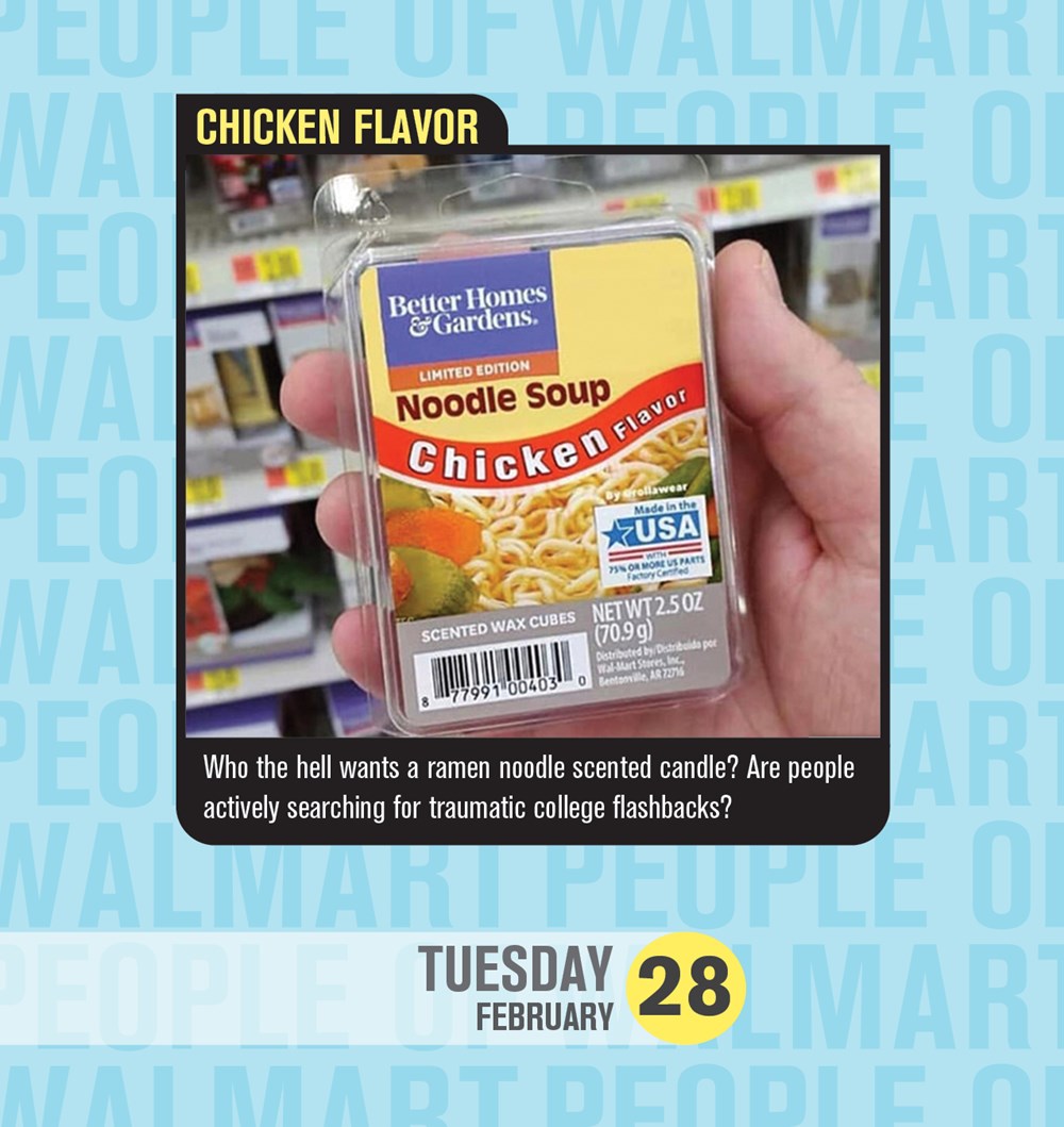 2023 People of Walmart Boxed Calendar