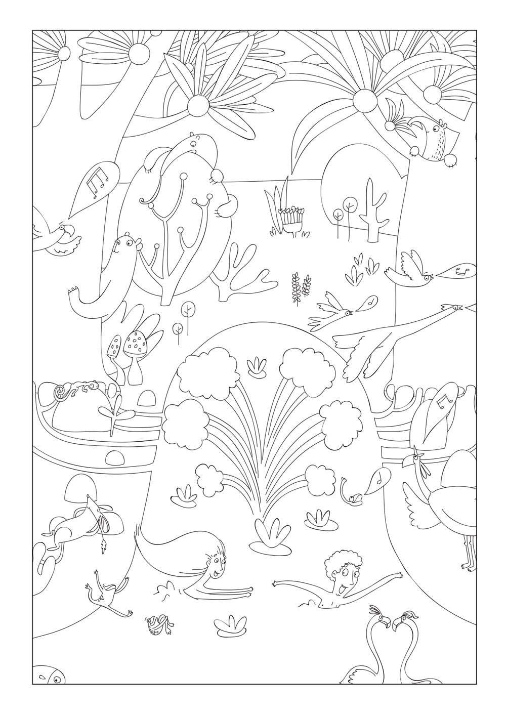 The Garden, the Curtain & the Cross Coloring & Activity Book