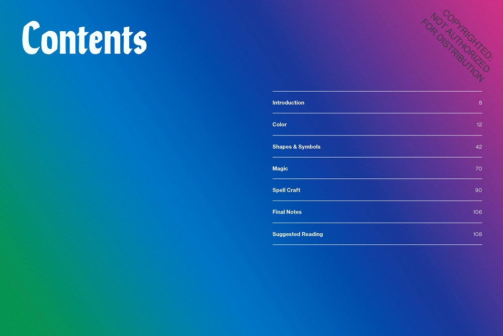 Color, Form, and Magic