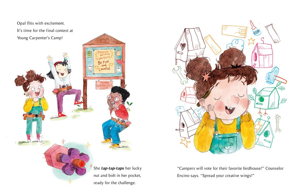 Opal's Springtime Birdhouse