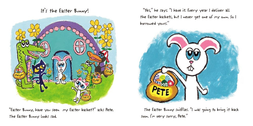 Pete the Cat and the Easter Basket Bandit
