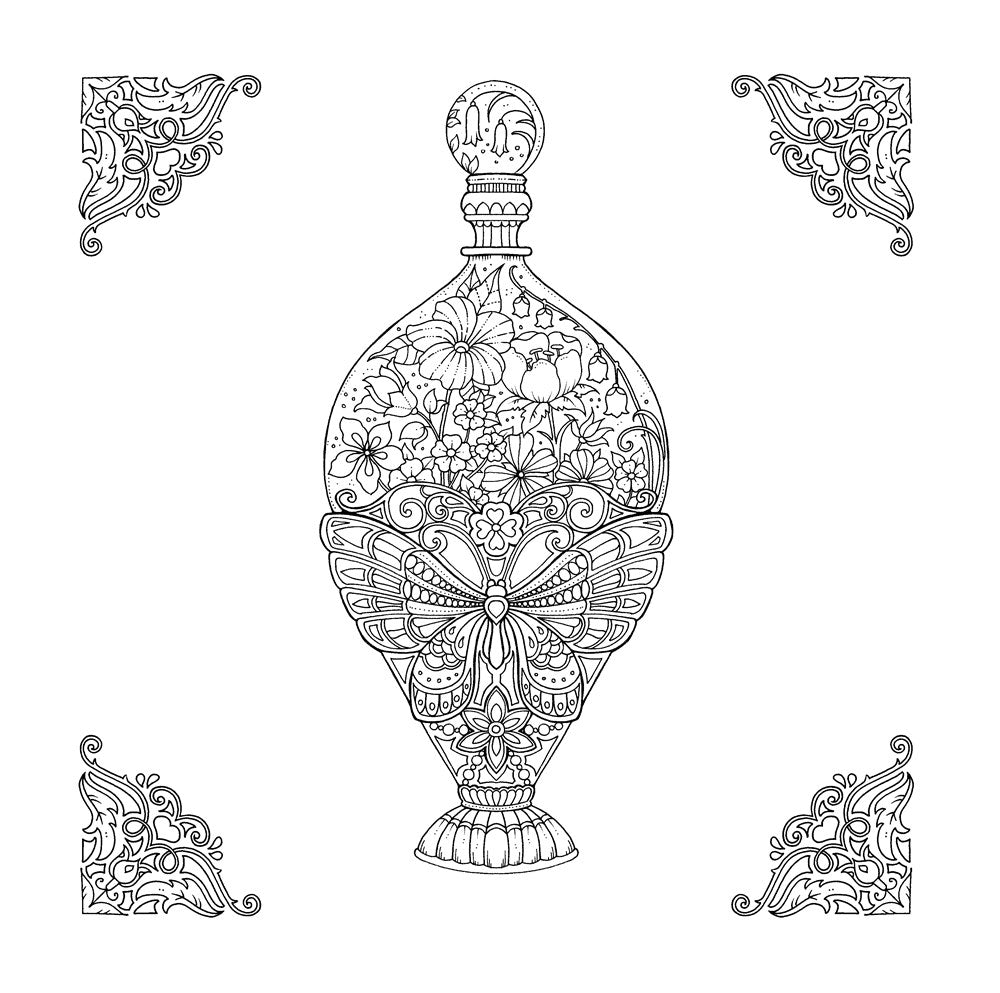 World of Flowers: A Coloring Book and Floral Adventure