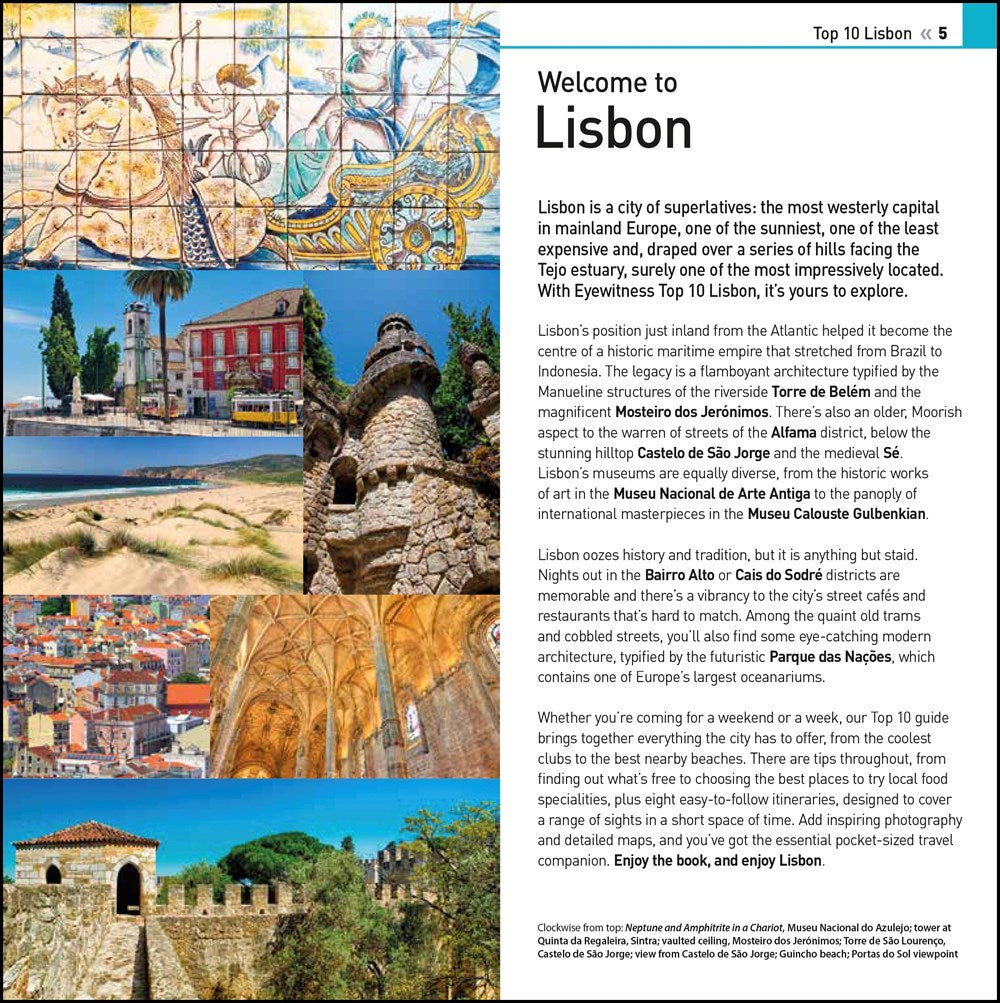 DK Eyewitness Top 10 Lisbon
