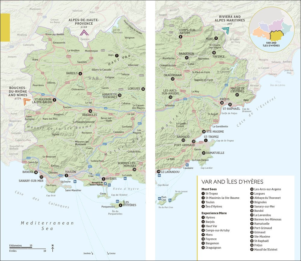 DK Provence and the Cote d'Azur