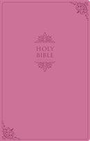 NIV, Value Thinline Bible, Leathersoft, Pink, Comfort Print
