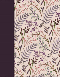 NIV, Journal the Word Bible (Perfect for Note-Taking), Cloth over Board, Pink Floral, Red Letter, Comfort Print: Reflect, Take Notes, or Create Art Next to Your Favorite Verses