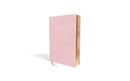 The Jesus Bible, NIV Edition, Leathersoft over Board, Pink, Comfort Print