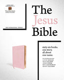 The Jesus Bible, NIV Edition, Leathersoft over Board, Pink, Comfort Print