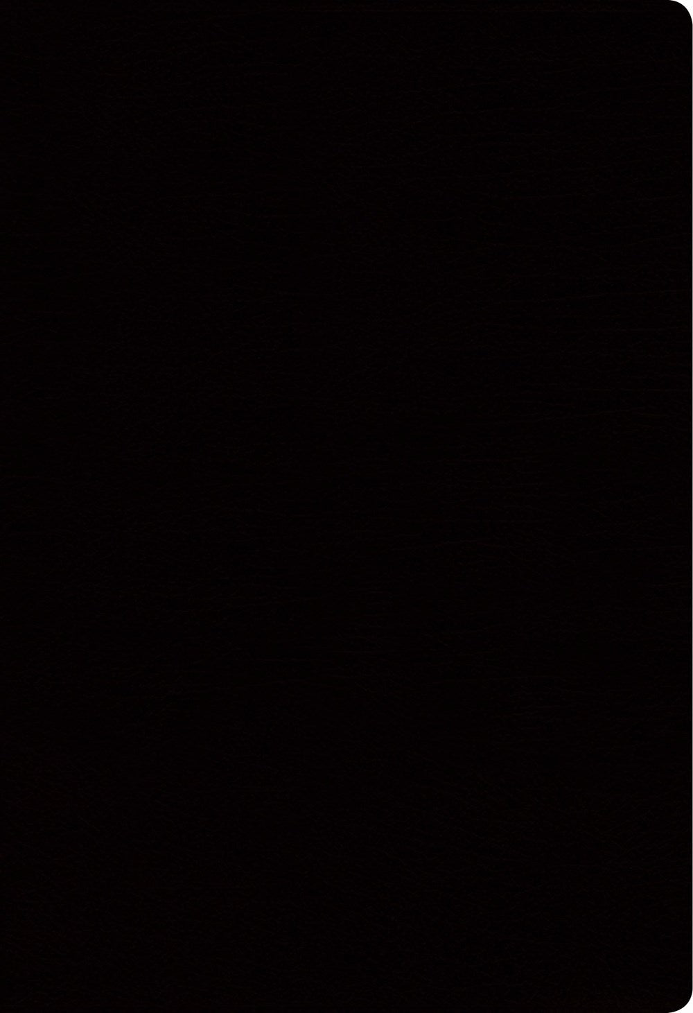 NASB, Thinline Bible, Giant Print, Bonded Leather, Black, Red Letter, 1995 Text, Comfort Print