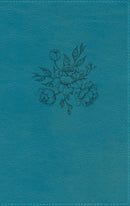 NIV, The Busy Mom's Bible, Leathersoft, Teal, Red Letter, Comfort Print: Daily Inspiration Even If You Only Have One Minute